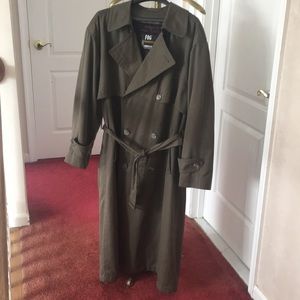 MOVING SALE: London Fog Trench Coat with removable wool  liner